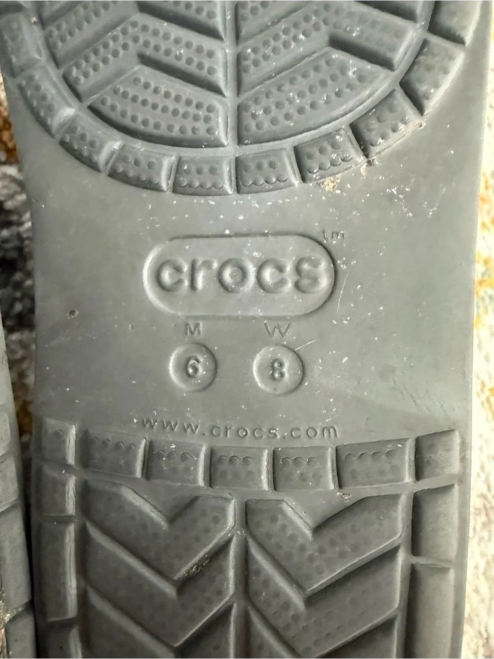 CROCS Citilane Unisex Slip On Clog 201831 Sandals Black Women's 8 Men's 6 Vented